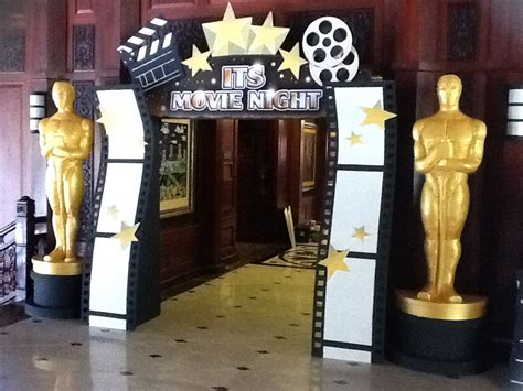 Ritha Design Studio: Movie Night Themed Backdrop & Props