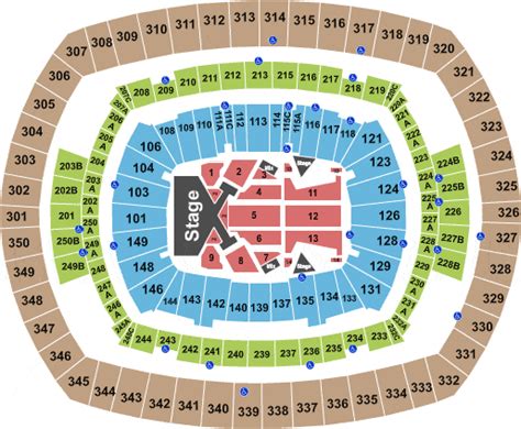 Metlife Stadium Detailed Seating Chart | Brokeasshome.com