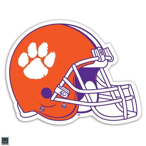 Clemson Tigers Football Helmet Decal - Mr. Knickerbocker