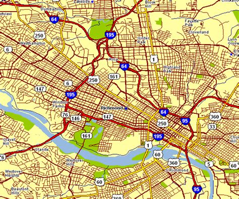 City Map of Richmond