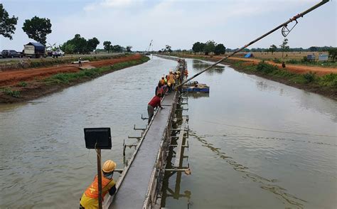 Dimulai 2015, Modernisasi Jaringan Irigasi Rentang di 3 Kabupaten Terus ...