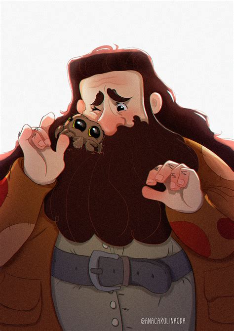 ArtStation - Hagrid & Lucas the spider