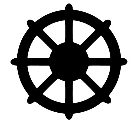 Free Vector Dharmachakra Symbol | Vector free, Rebirth, Chakra images