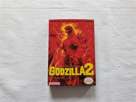 Godzilla 2 NES Entertainment System Box Only Top Quality | Etsy