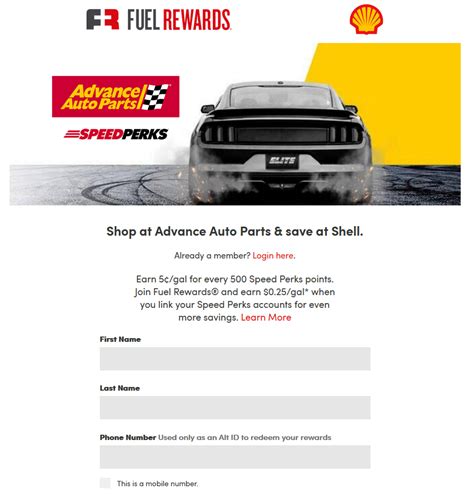 How to Link Speed Perks and Fuel Rewards - Advance Auto Parts