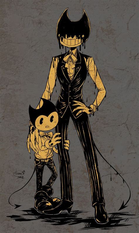 Леоша • 🐍 👼 on Twitter | Bendy and the ink machine, Character design ...