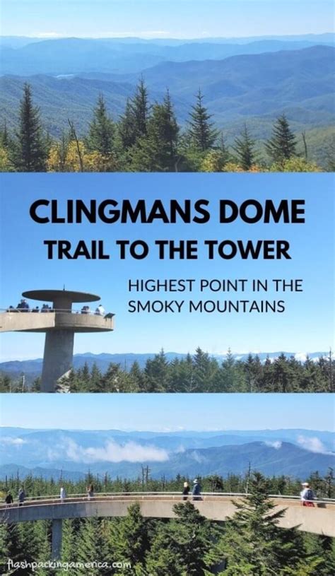 Clingmans Dome hike (September!) summit observation tower ⛰ 3rd time's ...