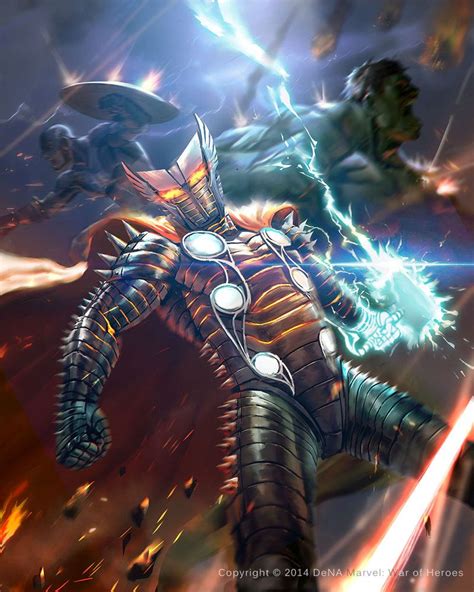 Thor Destroyer + by KeiNhanGia | THUNDER GOD | Marvel comics art ...