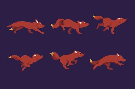 Fox Running Animation