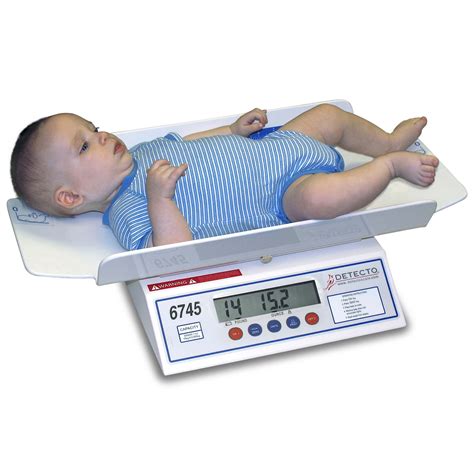 Detecto 6745 Digital Baby Scale 30lbs Capacity