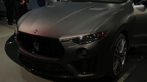 Maserati Levante Trofeo Storms New York With 590-HP V8