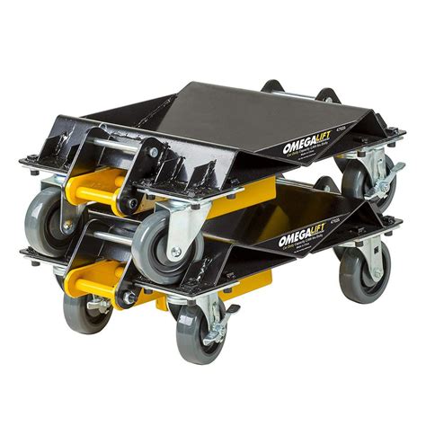 Omega Lift Heavy-Duty 2000 lbs. 3-in-1 Car Dolly Set Pair-47020 - The ...