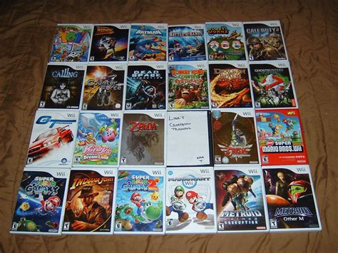 Nintendo Wii Game Collection Part 1 by TinytheGiant on DeviantArt