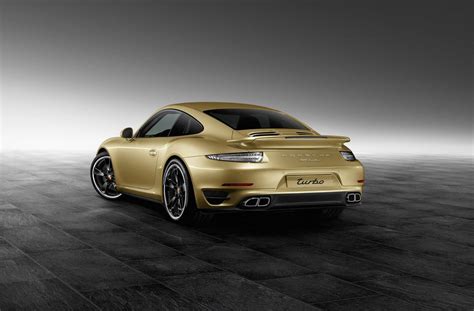 911 Turbo by Porsche Exclusive Puts on Lime Gold Metallic Coat ...