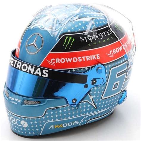 George Russell 1:5 Helmet Mercedes AMG Japan GP 2022