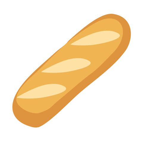 cartoon long bread PNG file 10178998 PNG