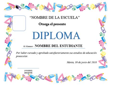 Diplomas fin de curso – Artofit