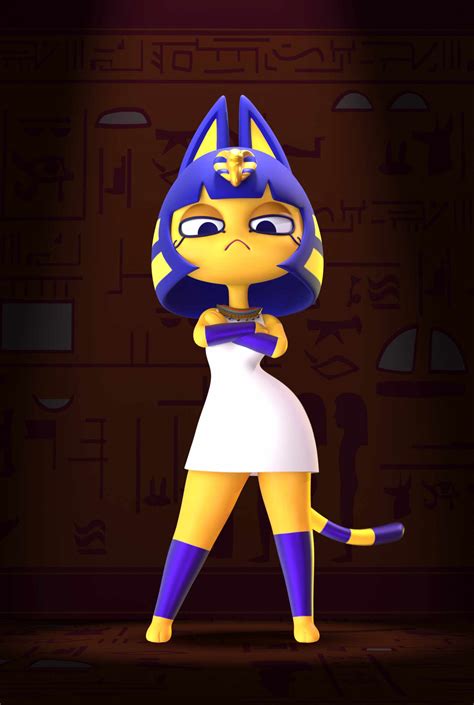 Ankha Animal crossing - Fan art - ZBrushCentral