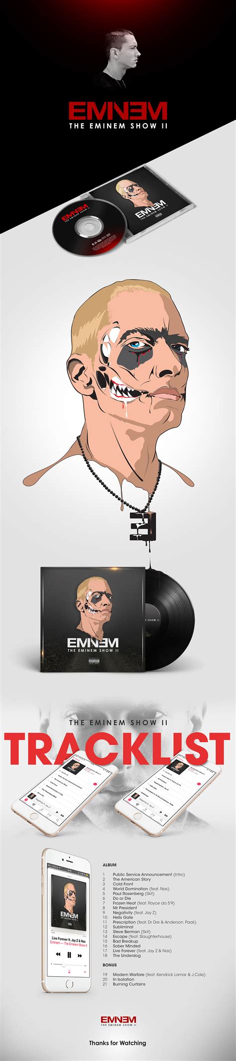 Eminem_The Eminem Show 2_ CD & Vinyl Artwork on Behance