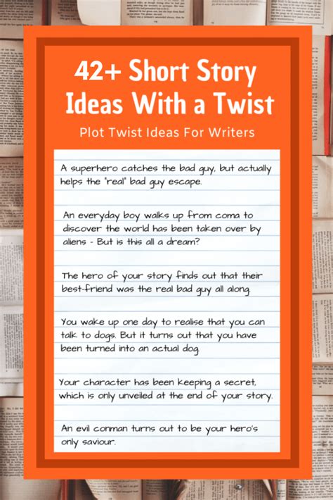 Short Story Ideas With A Twist