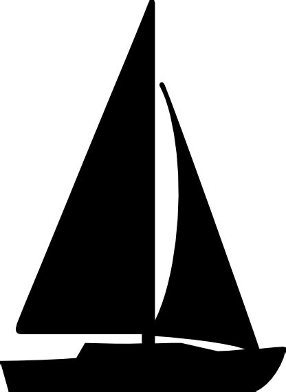 Sailboat svg | Tu J's and a Taco | Sailboat drawing, Boat silhouette ...