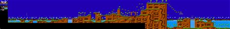 Sonic the Hedgehog - Green Hill's Map | Sonic the hedgehog, Sonic ...