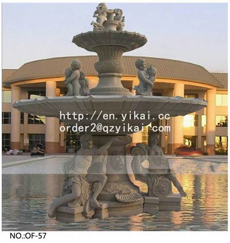 Stone Fountain | Stone Carvings - stone garden water fountain