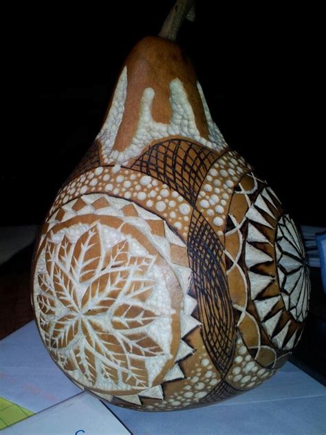 Carved gourd | Carved gourds, Carving, Gourds