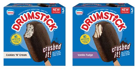 Drumstick Unveils New Ice Cream Bar Coated In Cookie Crumbs