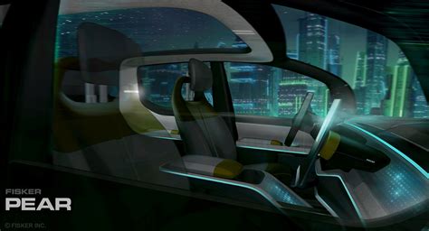 2024 Fisker PEAR Teases Its Interior, Will Offer 310+ Miles Of Range ...