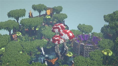 Mushroom Forest Minecraft Map