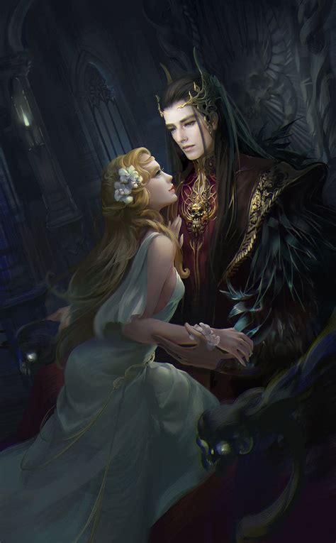 Persephone Anime Fanart, hades and persephone HD phone wallpaper | Pxfuel