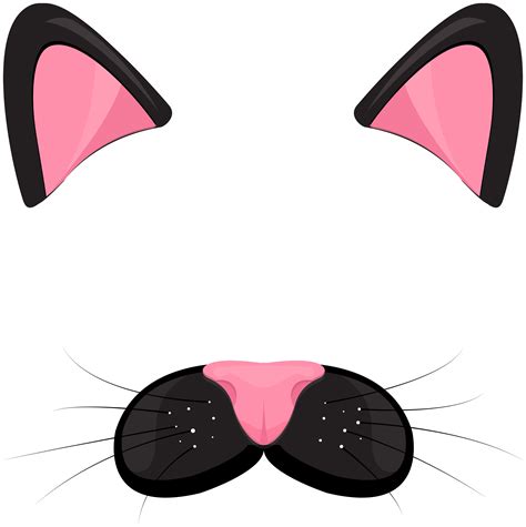 Cat Ears Clipart | Free download on ClipArtMag