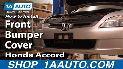 How to remove front bumper 2008 honda accord