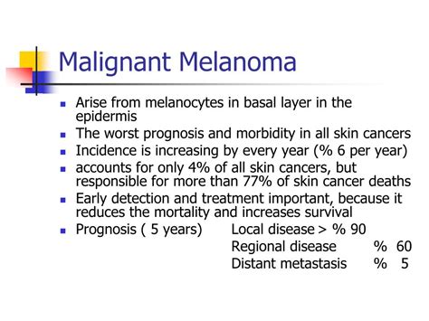 PPT - Surgical Treatment of Malignant Melanoma PowerPoint Presentation ...