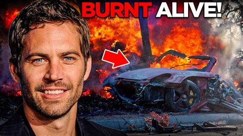 Paul Walker Car Crash On Fire