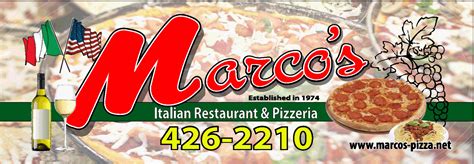 Marco's Pizza Marco's Italian Restaurant & Pizzeria | Italian ...