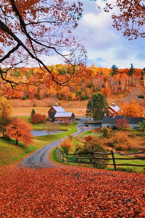 State of Vermont | Autumn scenery, Autumn scenes, Fall pictures