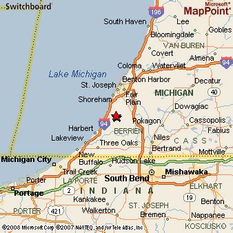 Where is Baroda, Michigan? see area map & more