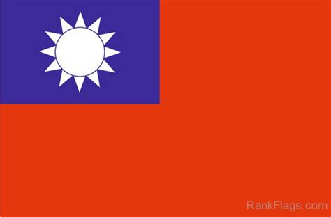 National Flag Of Taiwan - RankFlags.com – Collection of Flags