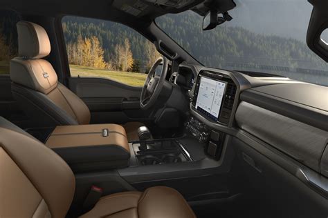 2021 Ford F-150 Platinum interior