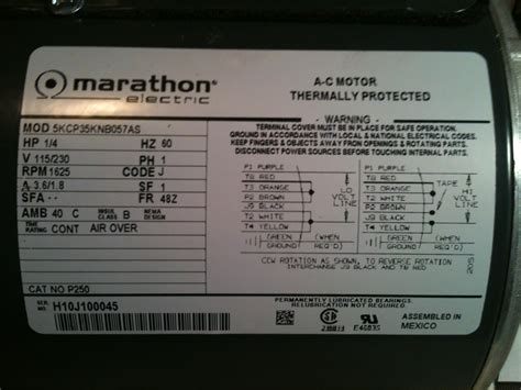 Electric Motor Wiring Diagram For Appliances