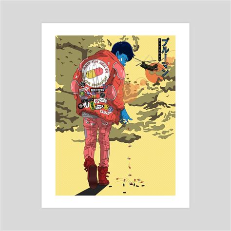 AKIRA!, an art print by I P LOBATO - INPRNT