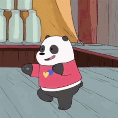 We Bare Bears Panda GIF - We Bare Bears Panda Dancing - Discover ...