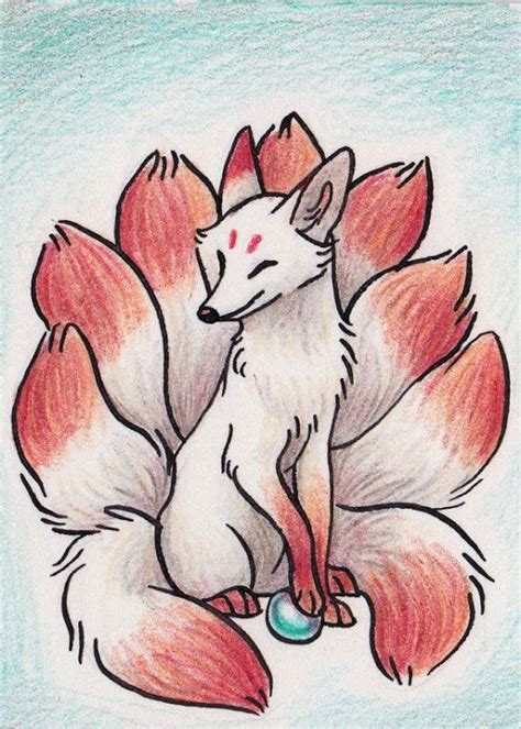 Kitsune | Fox artwork, Fox art, Creature art