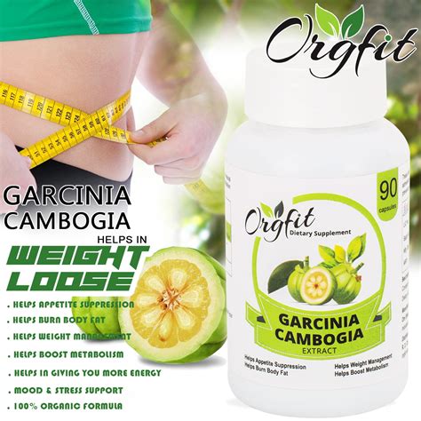 Orgfit Garcinia Cambogia for weight loss 90 no.s Fruit: Buy Orgfit ...