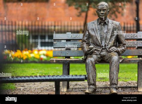 Alan turing statue in manchester hi-res stock photography and images ...