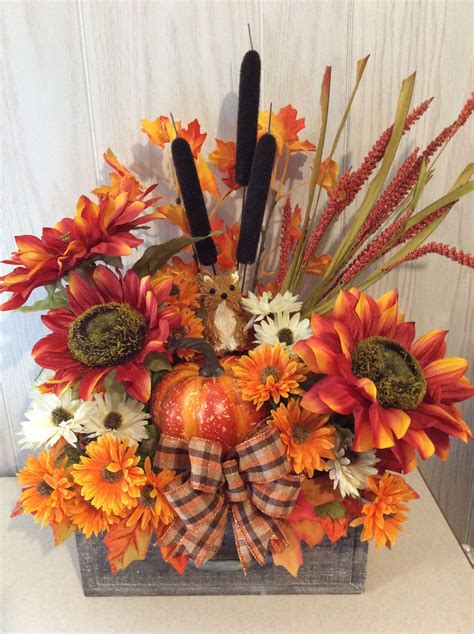 49 Easy Fall Centerpiece Design Ideas That You Can Do In a Minute Fall ...