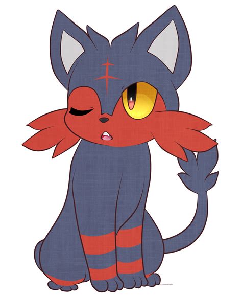 Litten by LunaticLily13 on DeviantArt