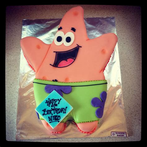 Patrick Birthday cake :) Kids loved him. | Spongebob party | Birthday ...